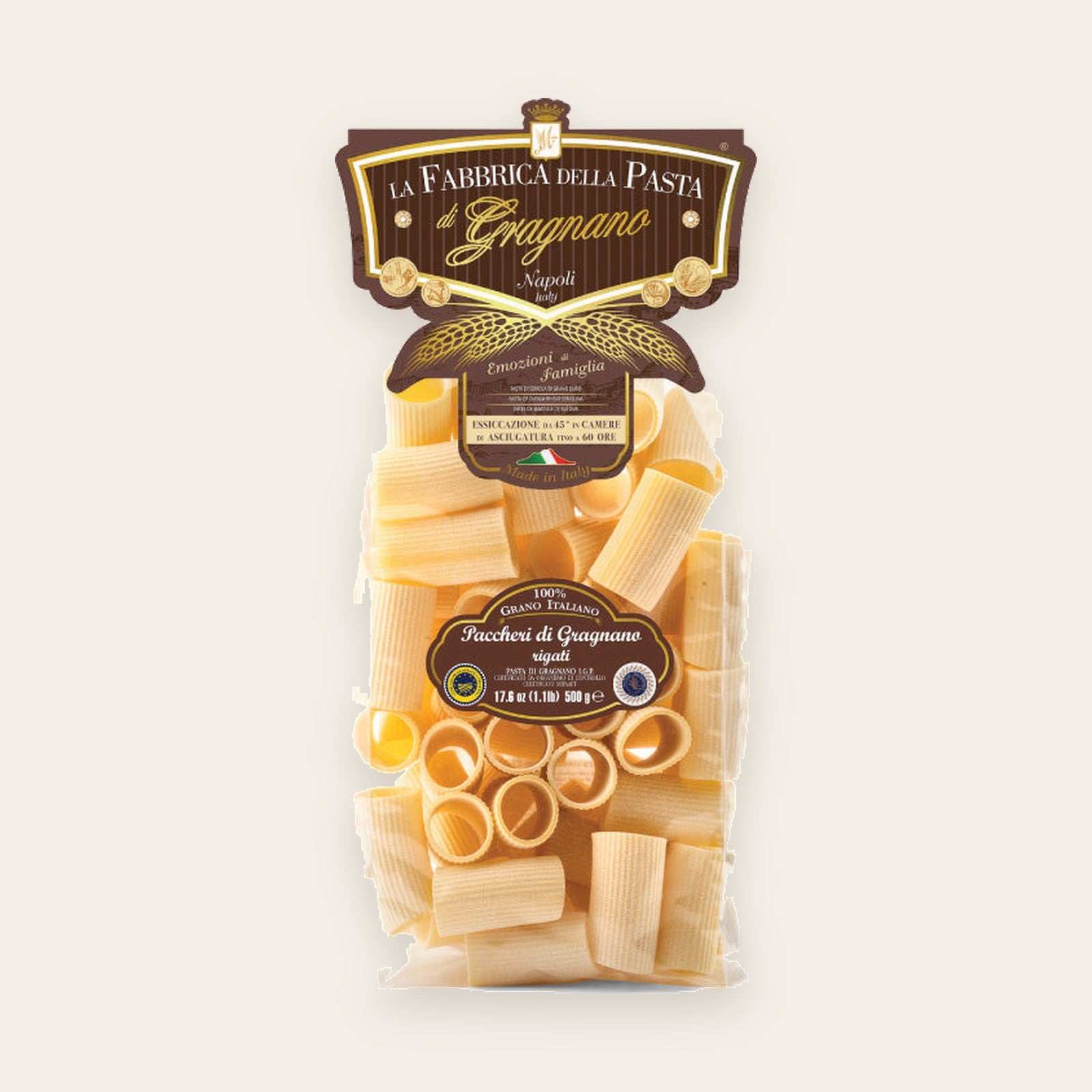 Paccheri di Gragnano Rigati IGP